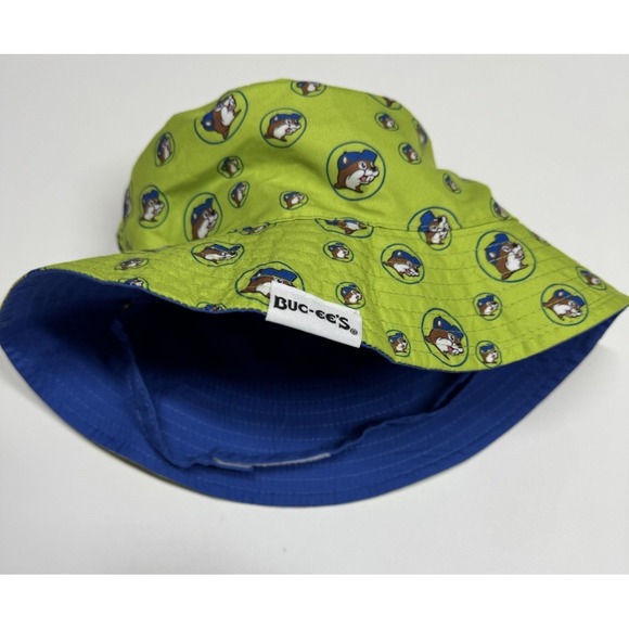 Bucees All Over Logo Bucket Hat UPF 50 Toddler Outdoor Buc-ee's - Picture 3 of 4